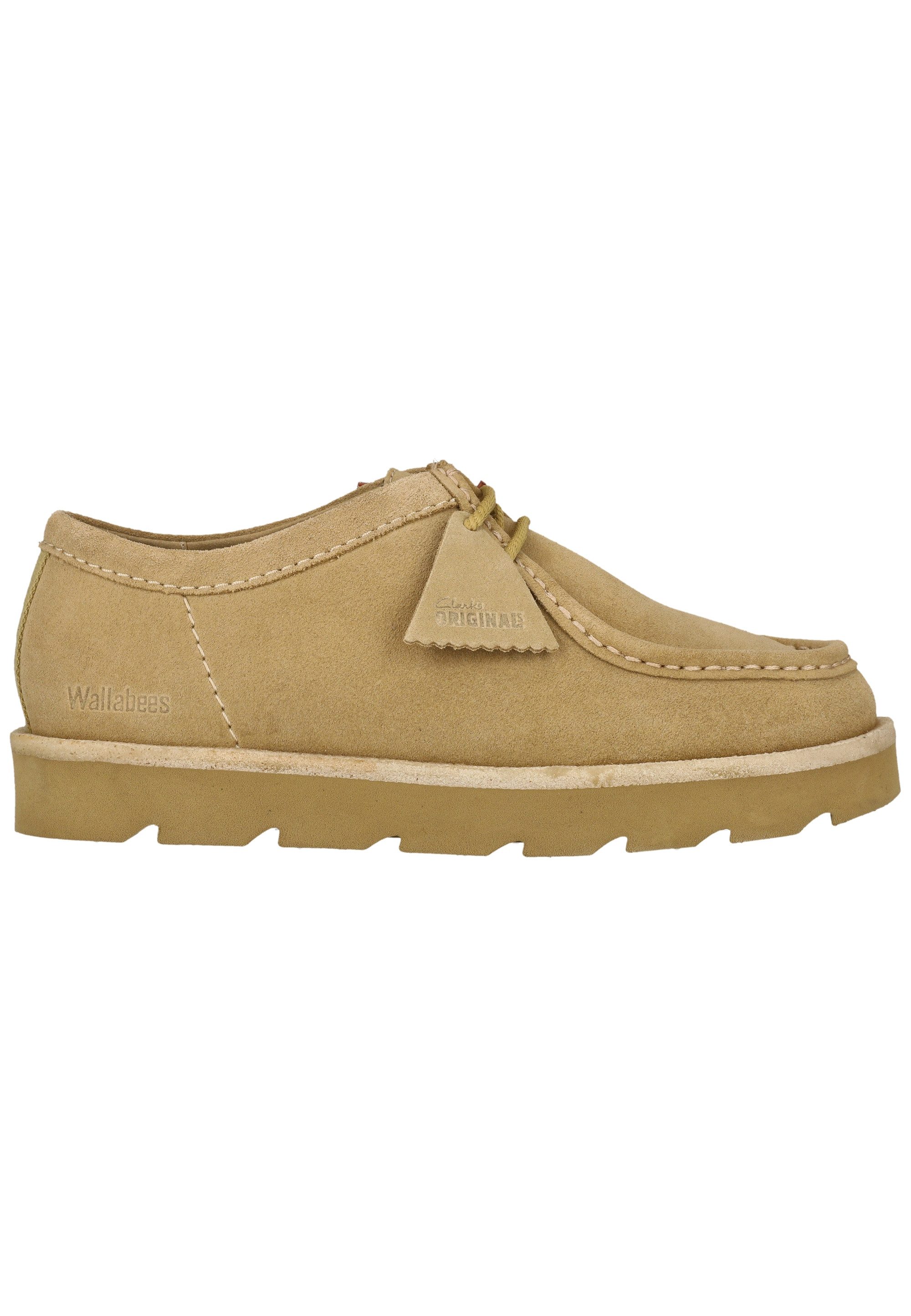 Clarks Meare Walla Schnürschuh mit anatomischem Fußbett