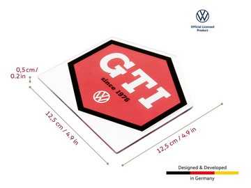 VW Collection by BRISA Eiskratzer Eisschaber aus Polycarbonat im VW GTI Design hochwertiges Autozubehör