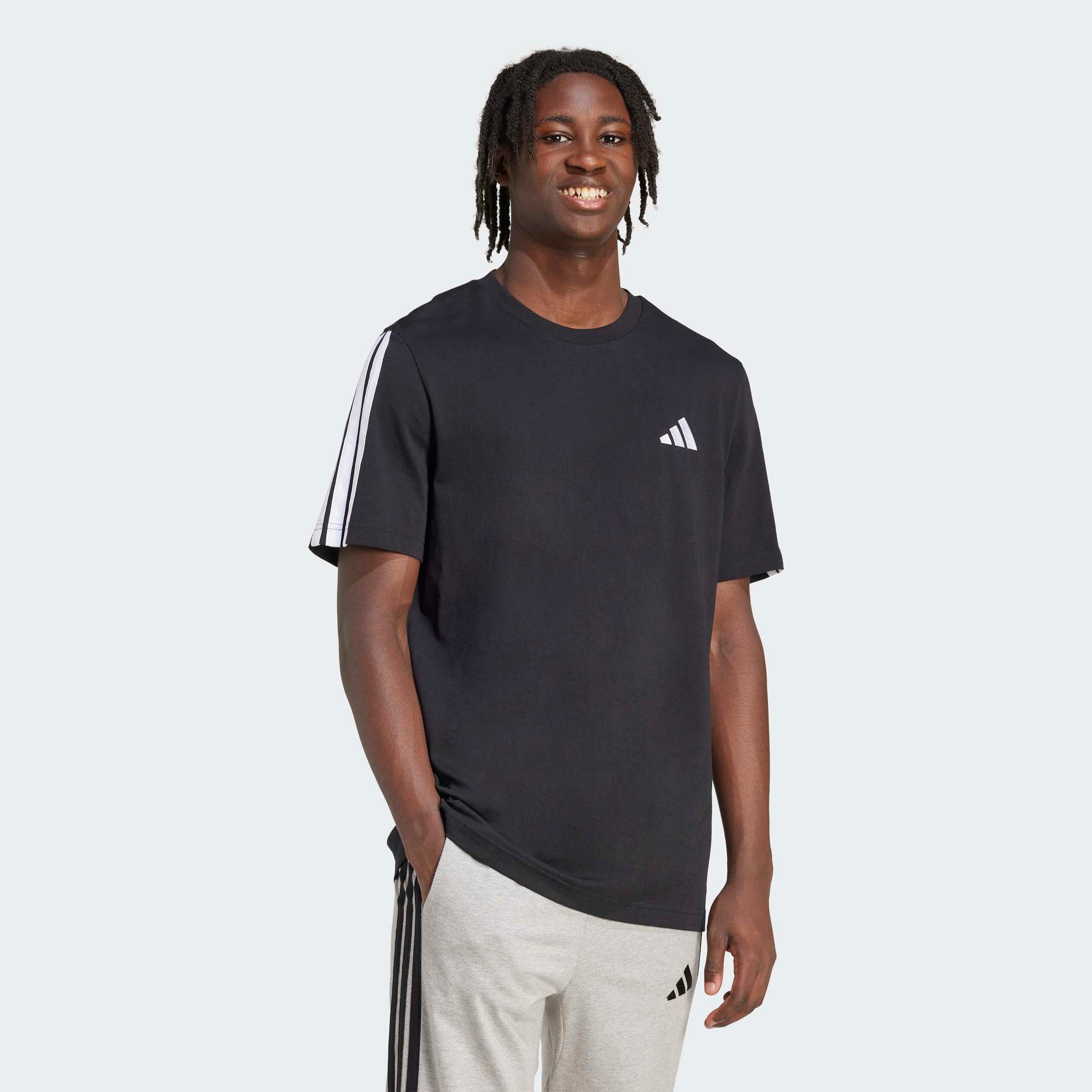 adidas Sportswear T-Shirt 3-STREIFEN günstig online kaufen