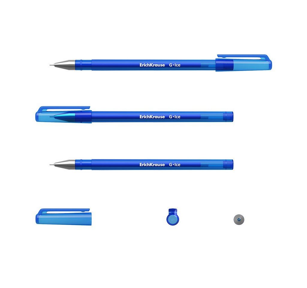 Thumbnail - Erich Krause Gelschreiber, Gelstifte G-Ice 0,4mm 12er Pack Blau