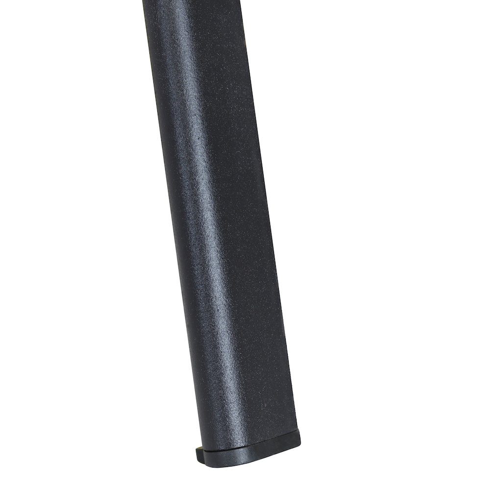 Stapelstuhl Schwarz HxBxT 78x54x60cm, PROREGAL® Stapelstuhl stapelbar, Blackbird,