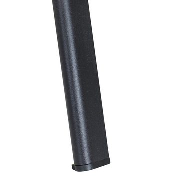 PROREGAL® Stapelstuhl Stapelstuhl Blackbird, HxBxT 78x54x60cm, stapelbar, Schwarz