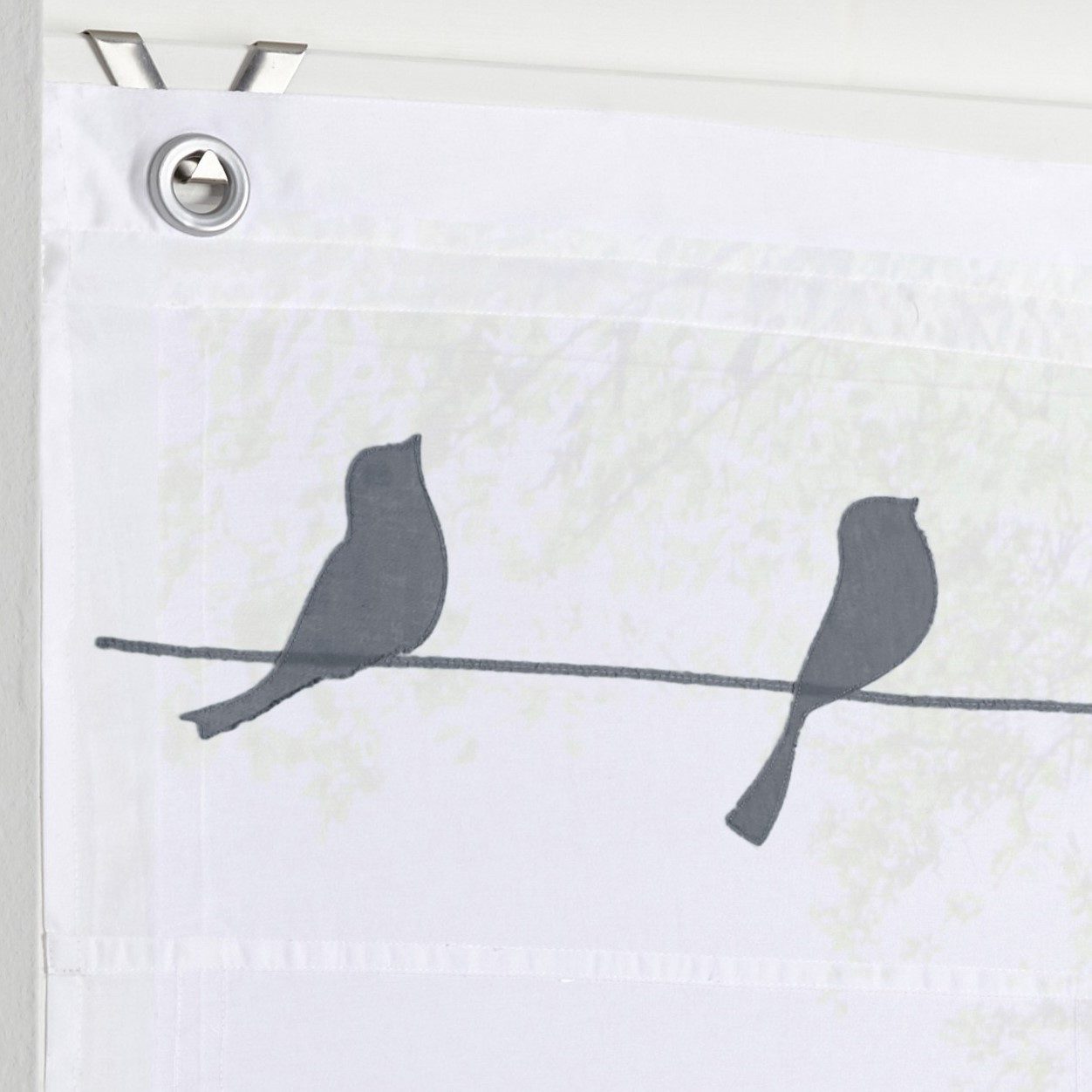 Kutti Raffrollo Gravelot, mit Hakenaufhängung, ohne Bohren, freihängend, Ap günstig online kaufen