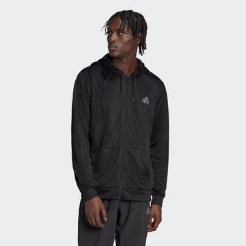 adidas Performance Kapuzensweatjacke TRAIN ESSENTIALS SEASONAL TRAINING (1-tlg)