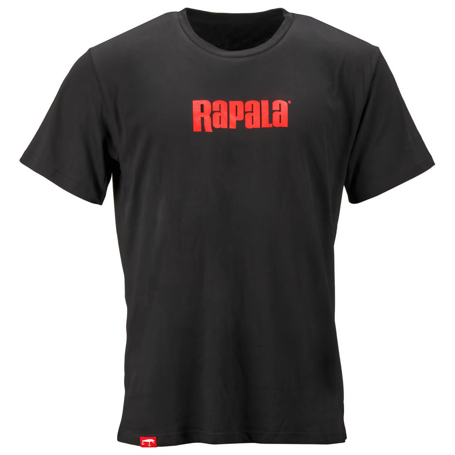 Rapala T-Shirt Rapala T-Shirt mit Logo Schwarz Rot Baumwolle