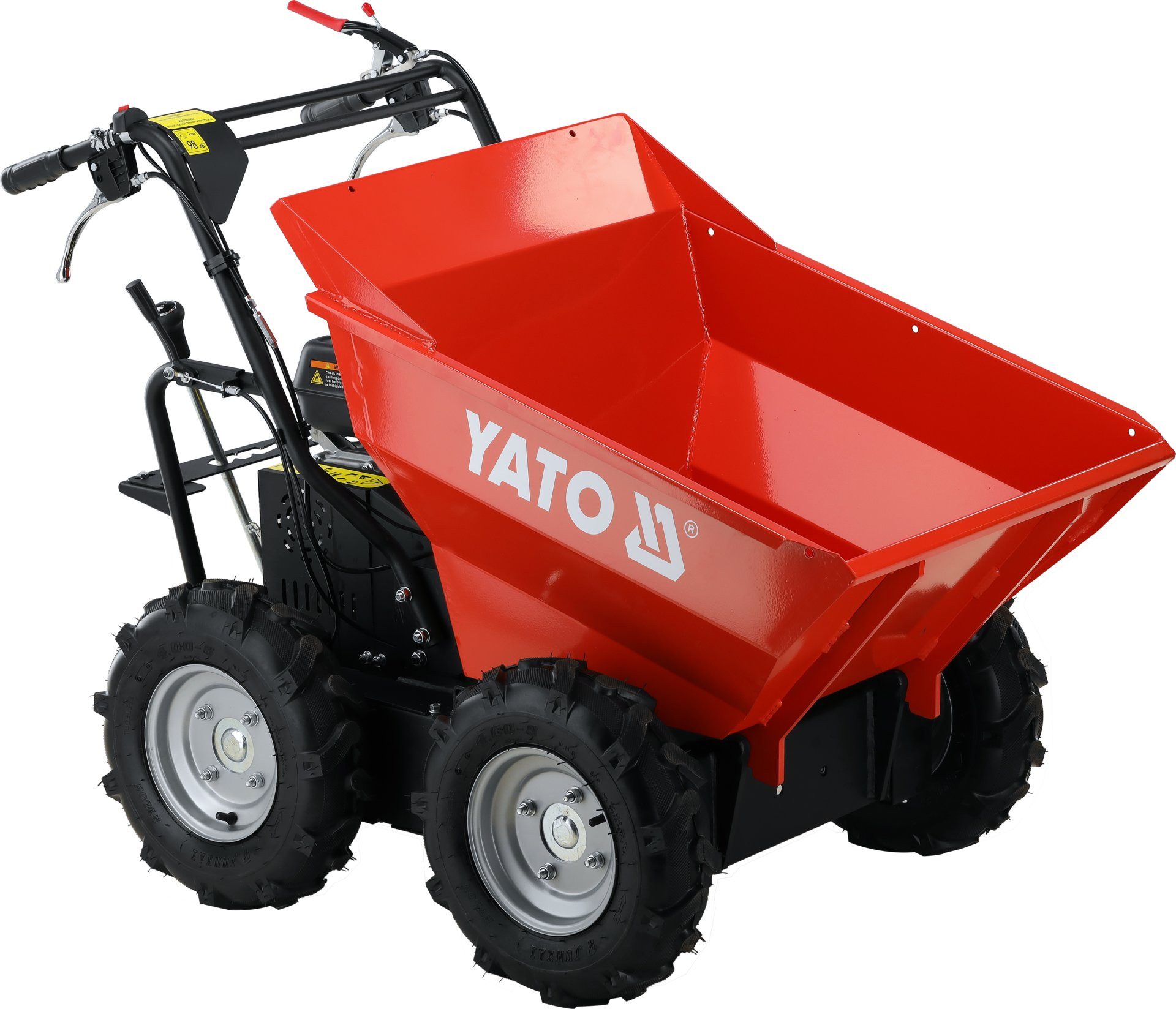 Dumper Benzin Minidumper, Motorschubkarre 4,1kW/5,58PS 300kg, 136x74x95cm