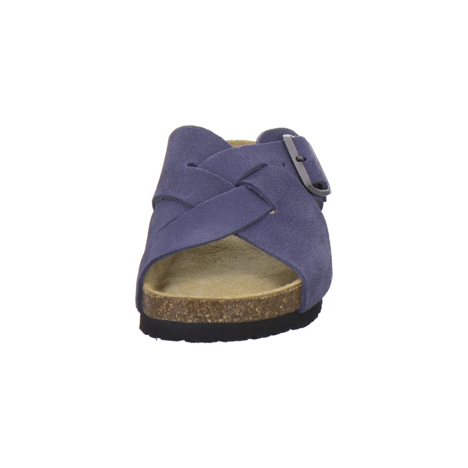 AFS-Schuhe 214153 Kralle Pantolette für Damen mit Fußbett, bequeme Sandalen aus Leder