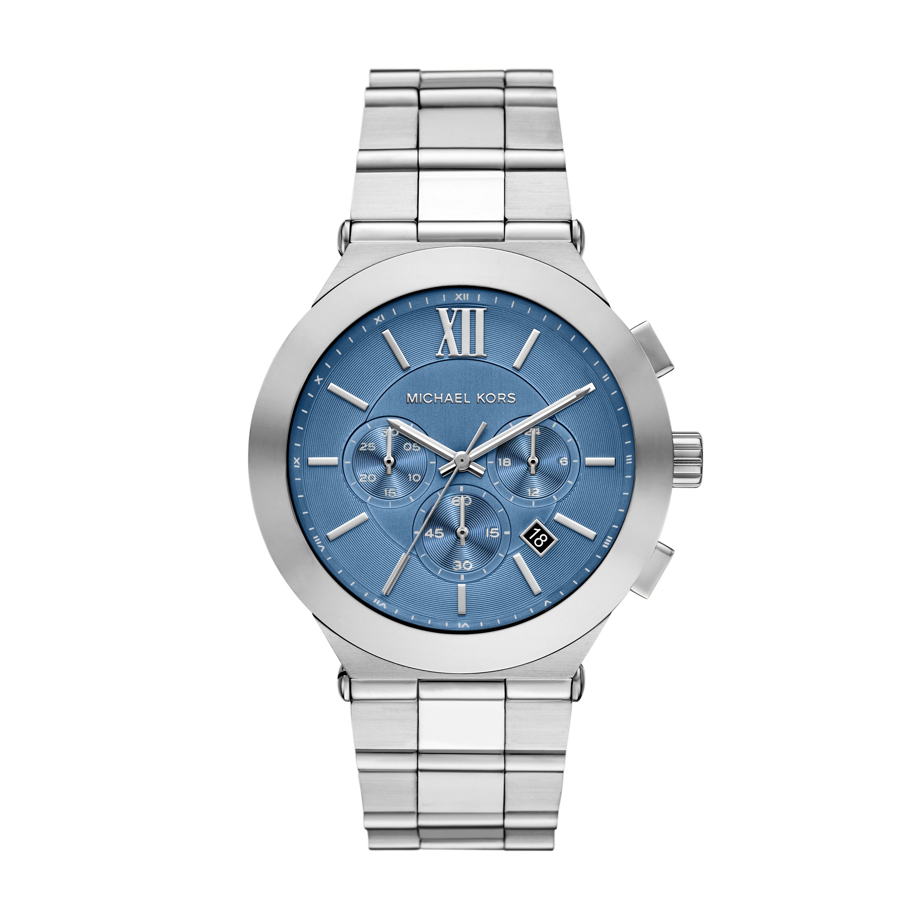 MICHAEL KORS Chronograph BILLIE MK9222, Quarzuhr, Armbanduhr, Herrenuhr, Edelstahlarmband, analog, Tag