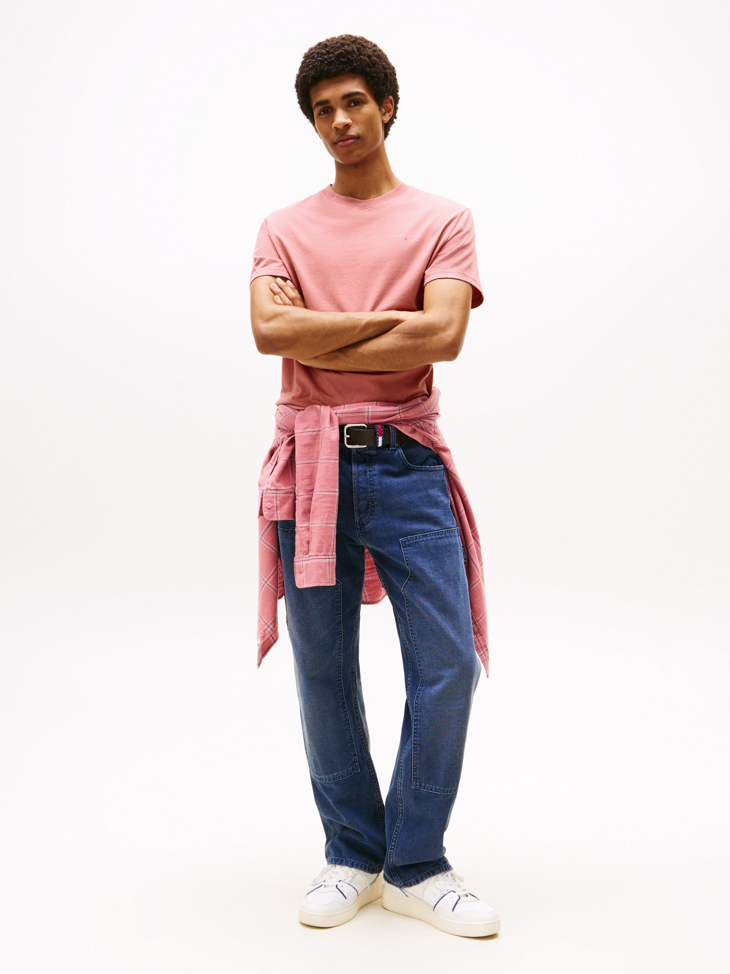 Tommy Jeans T-Shirt TJM SLIM LINEAR günstig online kaufen