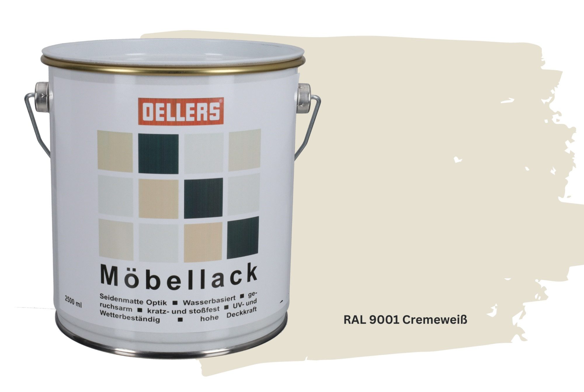 OELLERS Holzlack Möbellack, seidenmatt