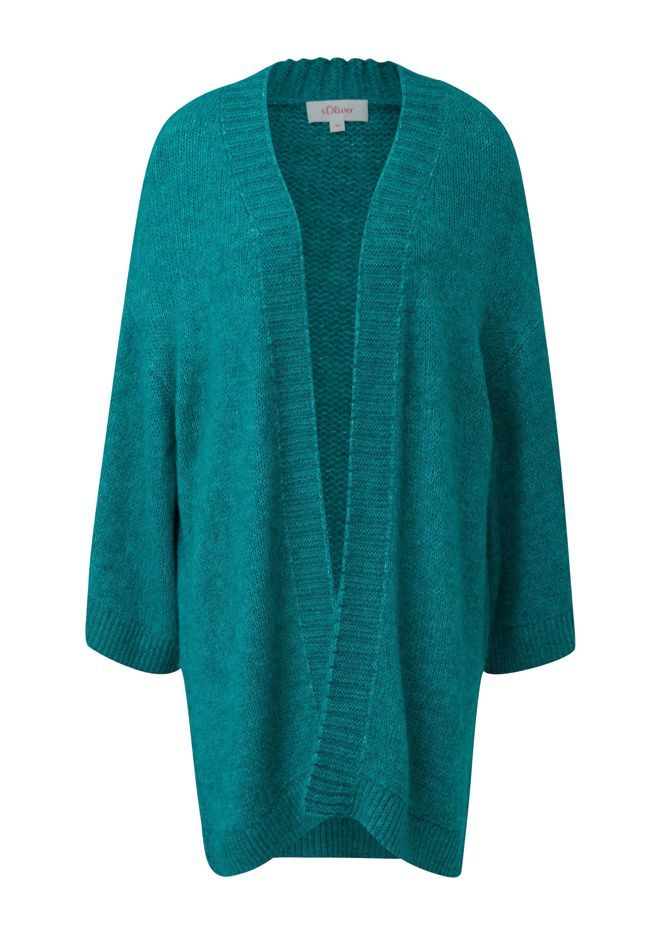 s.Oliver Cardigan Strickjacke Strickjacke im Oversize-Schnitt