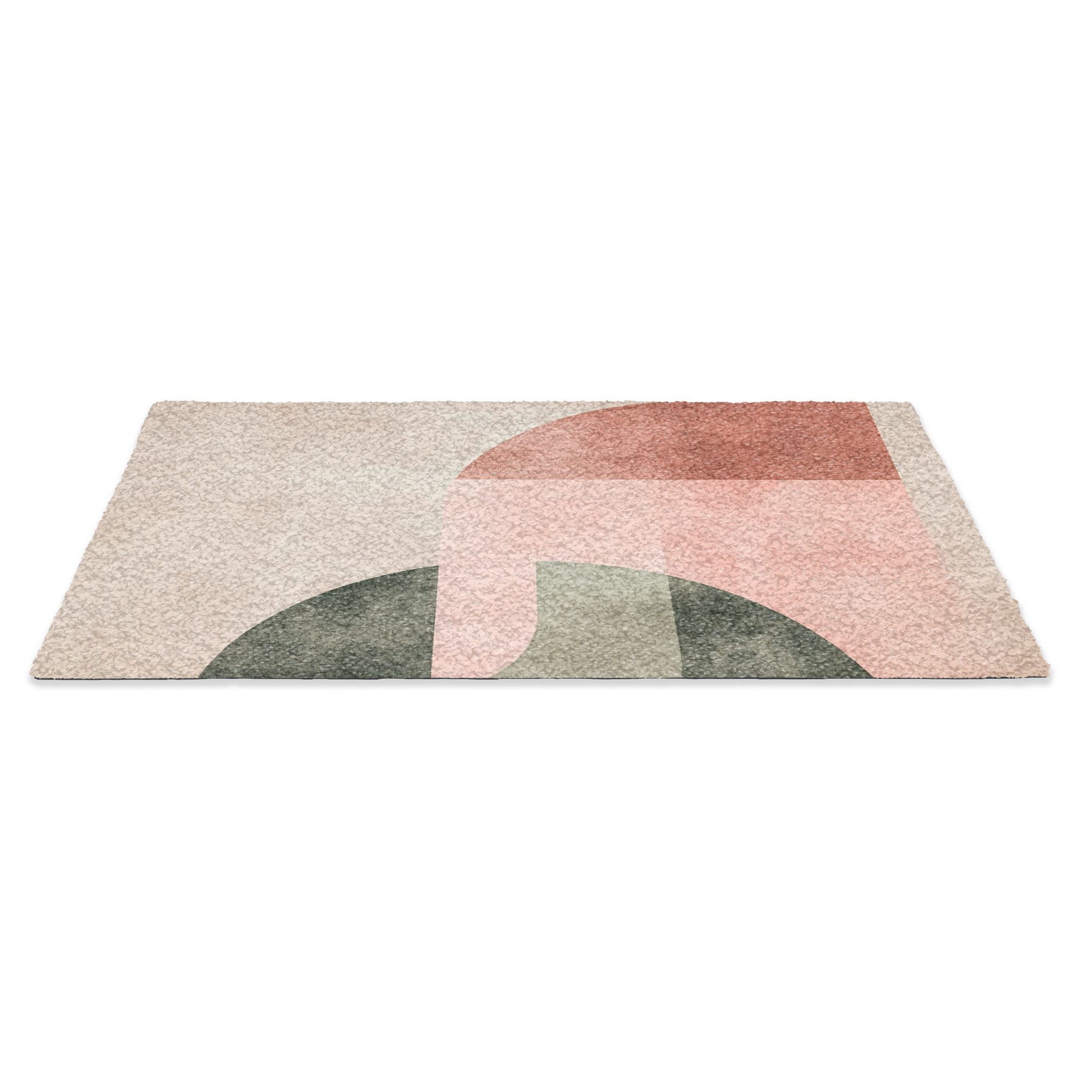 MuchoWow Fußmatte Kreis - Abstrakt - günstig online kaufen