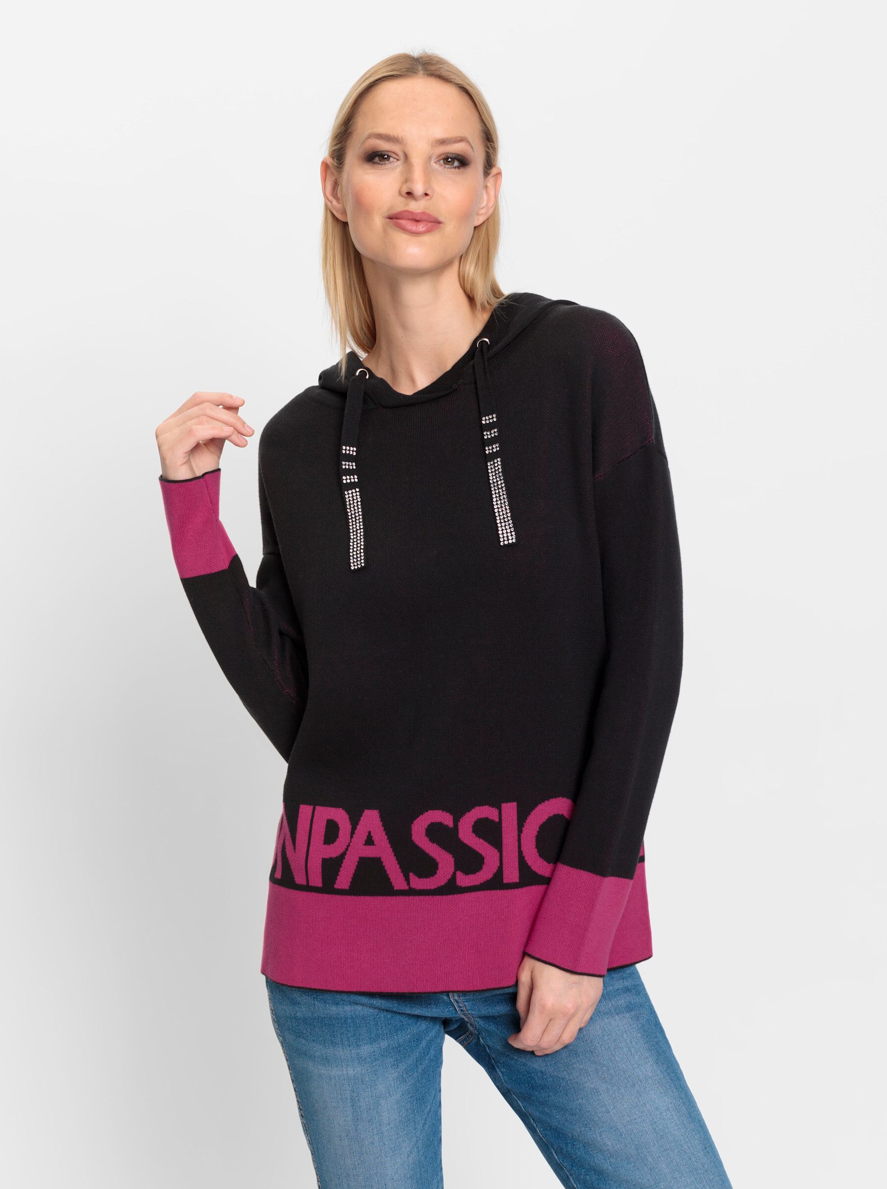 heine Strickpullover Kapuzenpullover günstig online kaufen