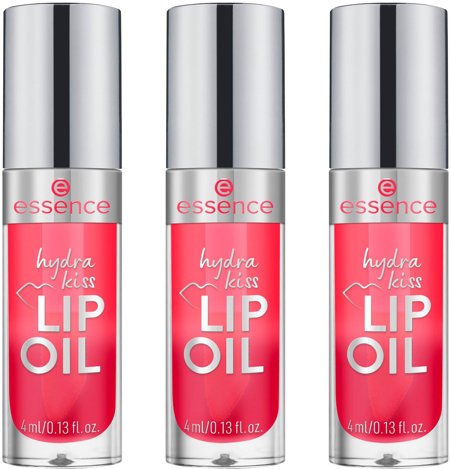 Essence Lipgloss hydra kiss LIP OIL, 3-tlg.