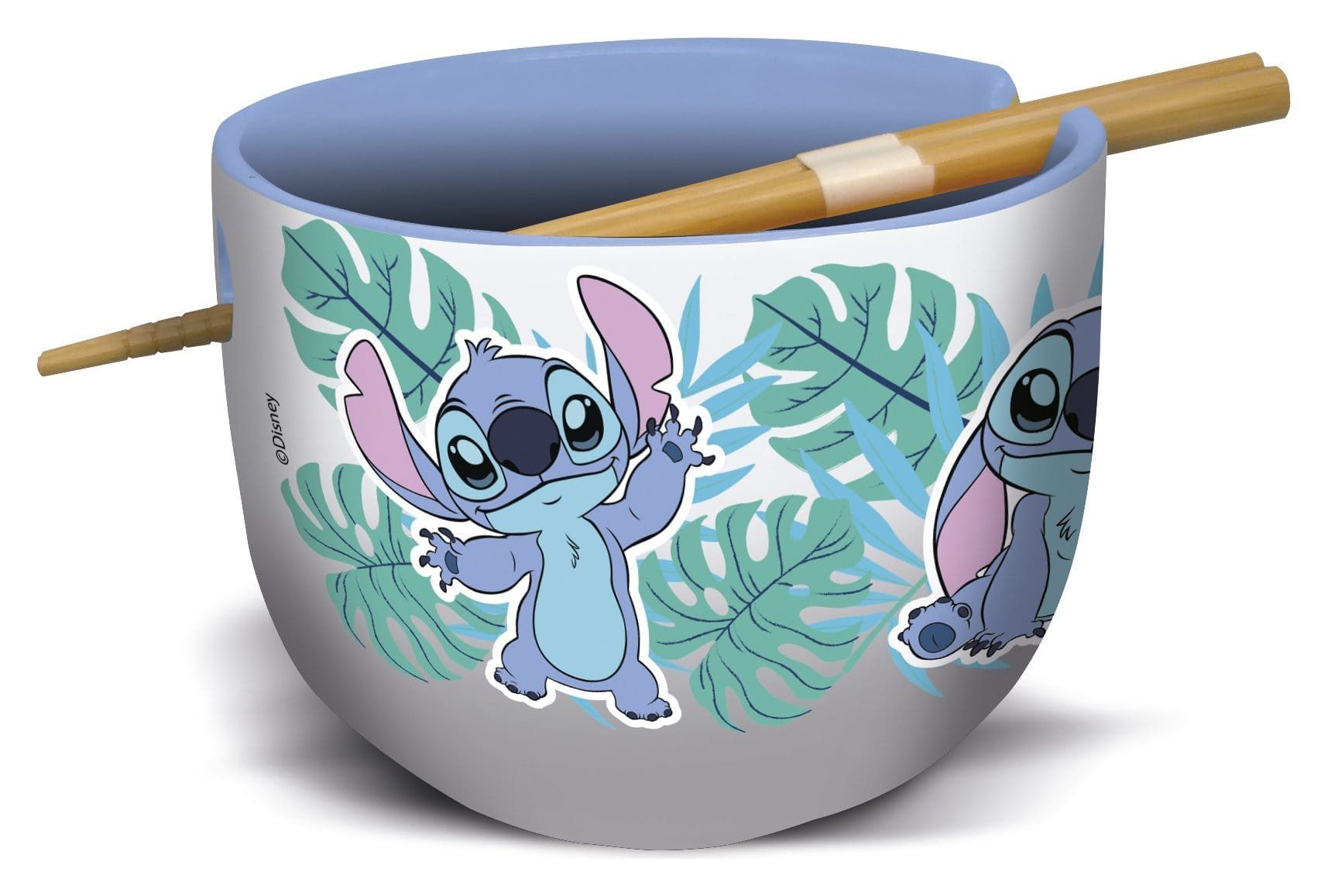 Stor Müslischüssel Lilo & Stitch Ramen-Schüssel mit Stäbchen Stitch Aloha, (1-tlg), Offiziell lizenzierte Schüssel