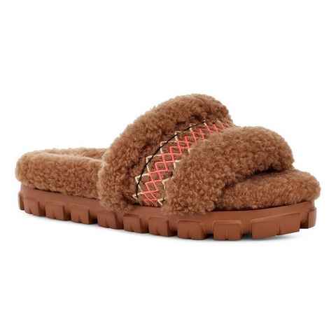 UGG Cozetta Ugg Braid Pantolette mit Kettenelement