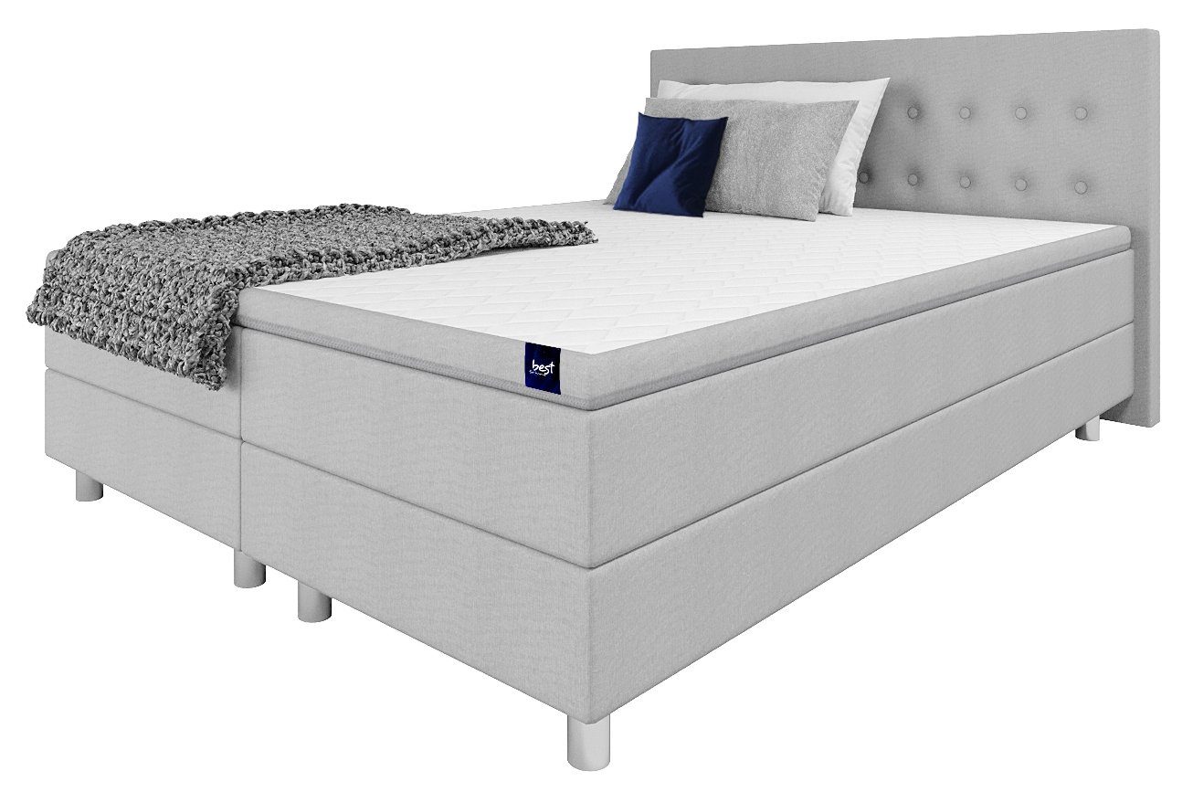 Best for Home Boxbett Neo Sawana Bonellfederkernmatratze mit 5 cm Topper (9 günstig online kaufen