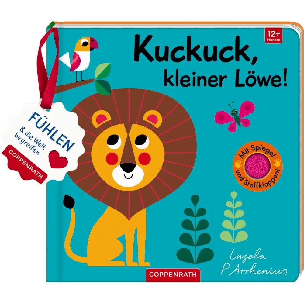 Zeichenalbum Mein Filz-Fühlbuch: Kuckuck, kleiner Löwe!