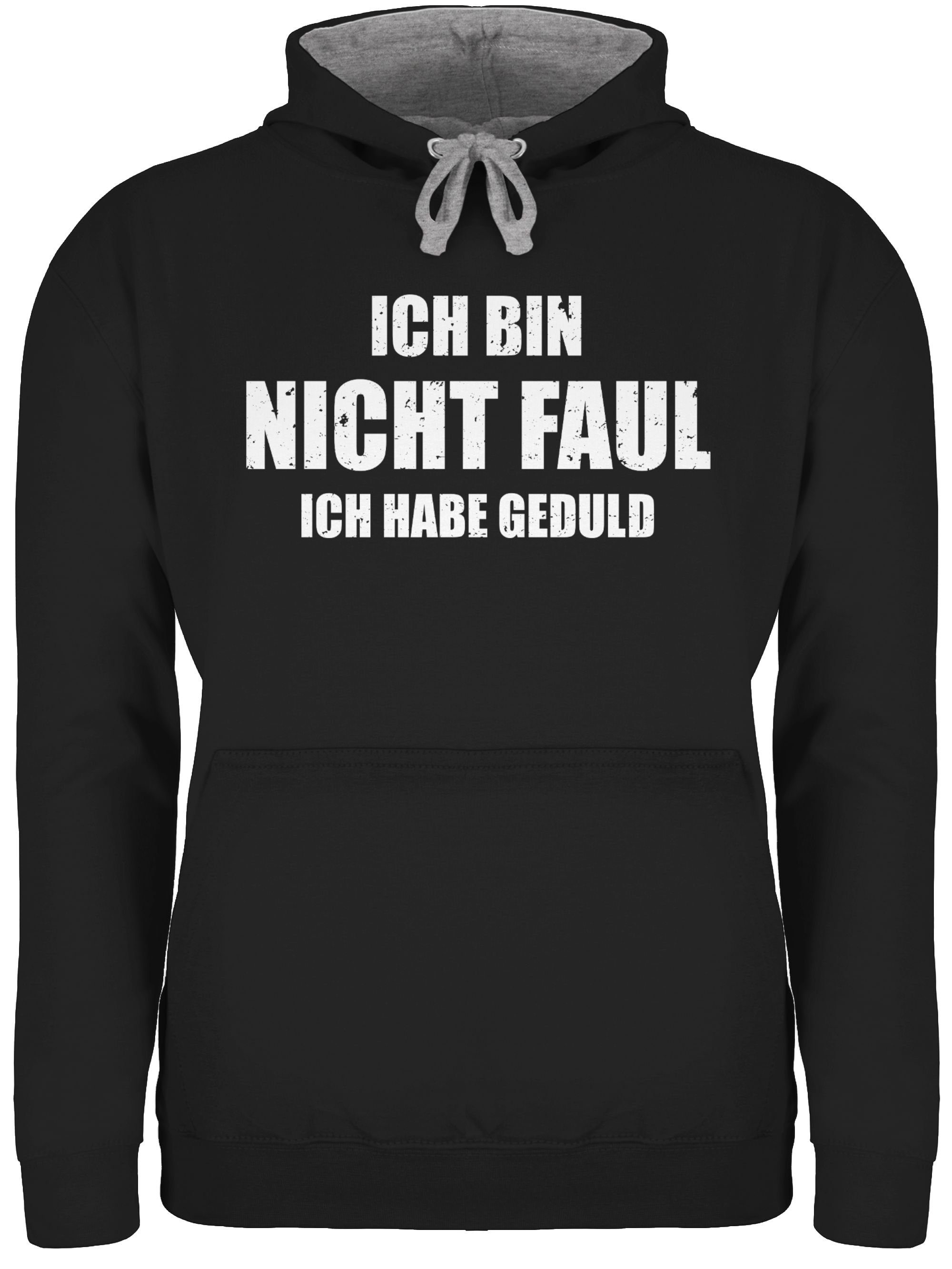 Shirtracer Hoodie »Ich bin nicht faul Sprüche Statement mit Spruch Unisex Damen &amp; Herren