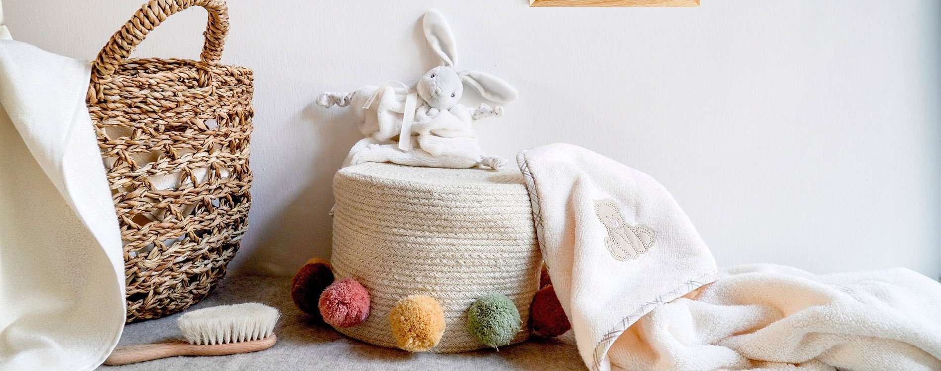 Vossen Kinderbademantel Teddy, Baumwolle, Kapuze, Knöpfe, Baby Bademantel onesize Kapuze Druckknöpfe Stickerei Frottee