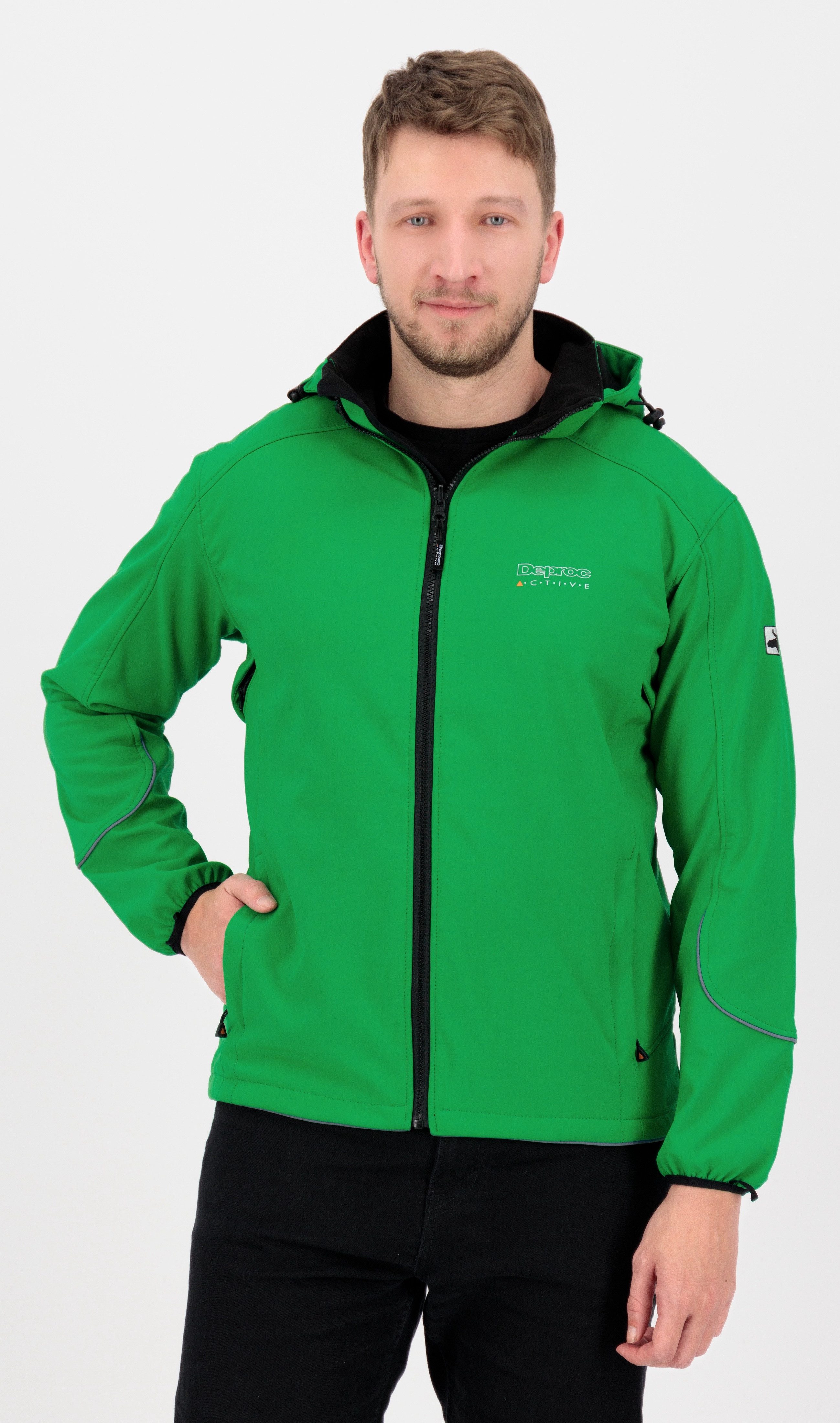 DEPROC Active Softshelljacke NIGEL PEAK Men auch in Großen Größen erhältlich
