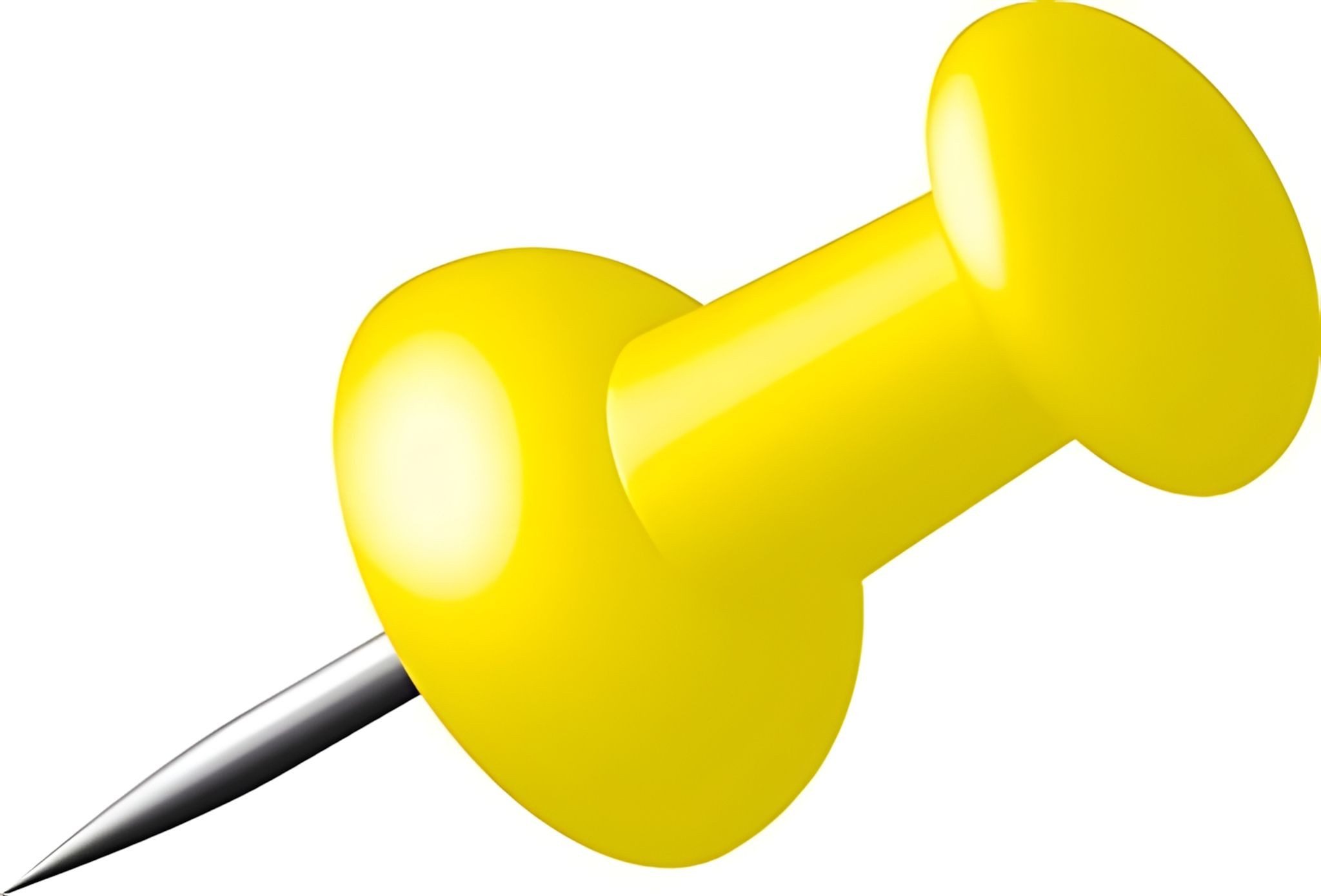 ALCO Tafel Alco Pinnwandnadel Kunststoff gelb 12mm 40 ST