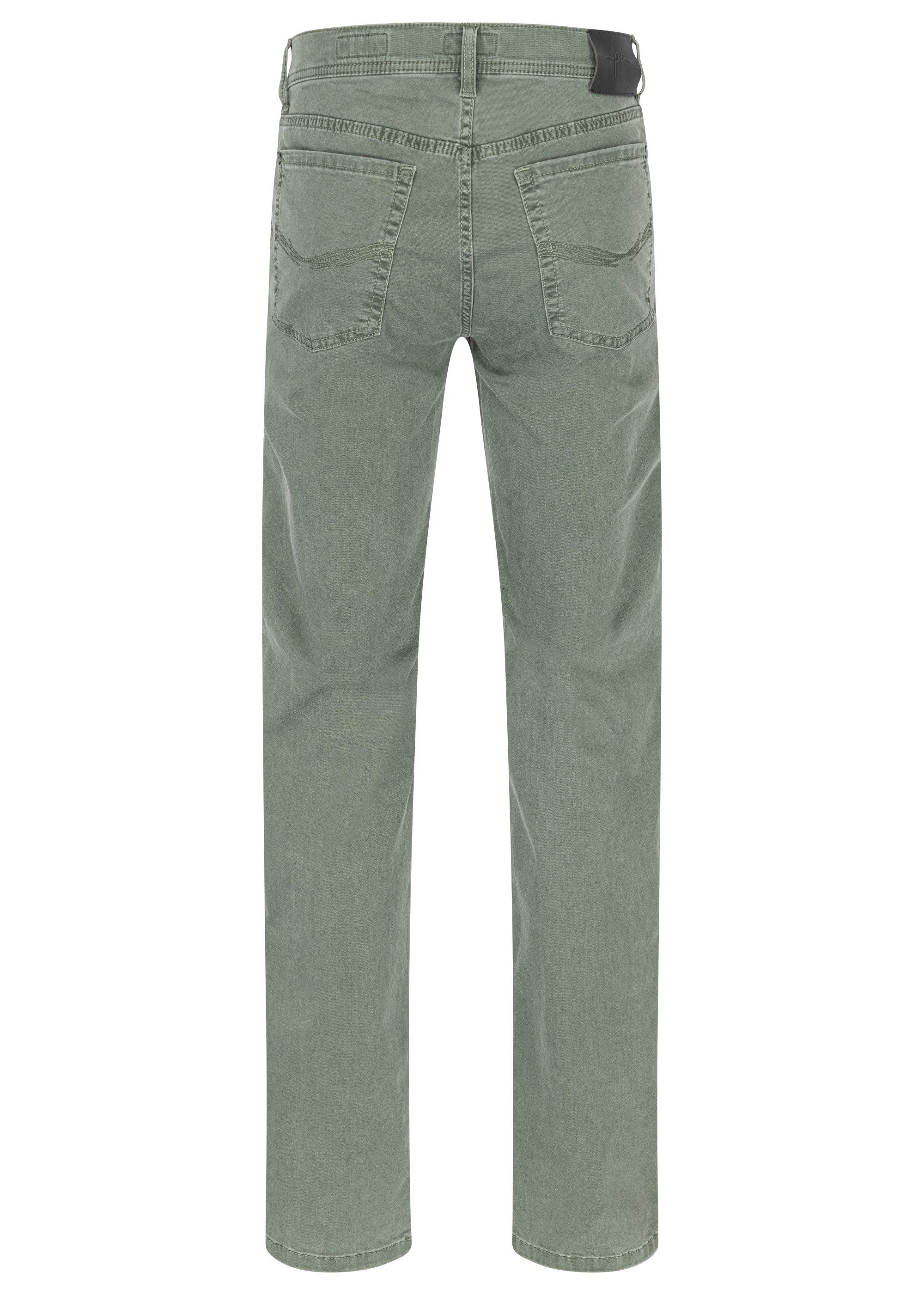 Project Indigo 5-Pocket-Jeans PROJECT INDIGO M 1.0 green stonewash 5100 4355.5831 - PURE FLEX