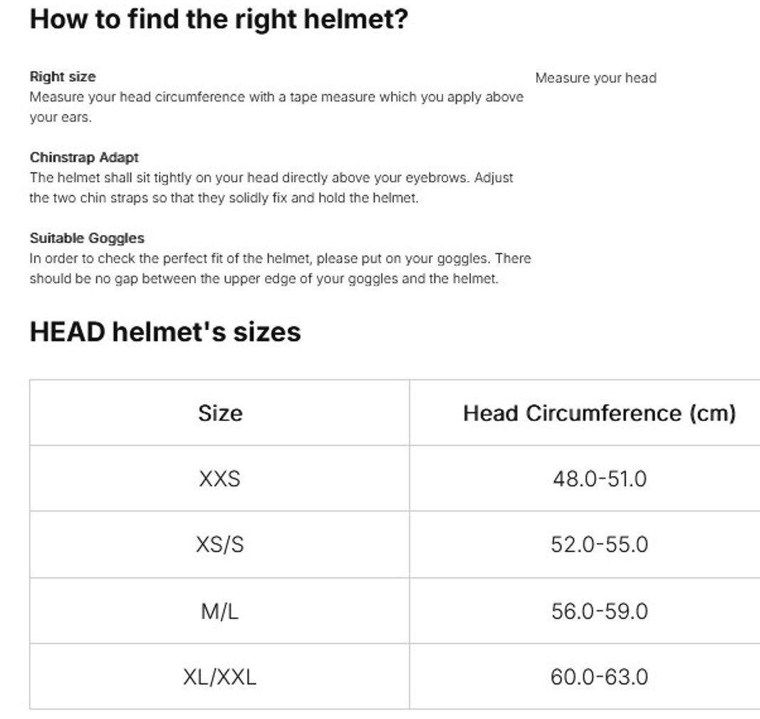 Head Skihelm
