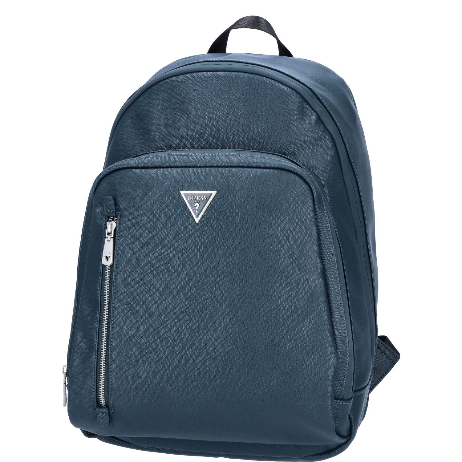 Guess Freizeitrucksack GUESS Rucksack Certosa Saffiano Eco teal (1-tlg)