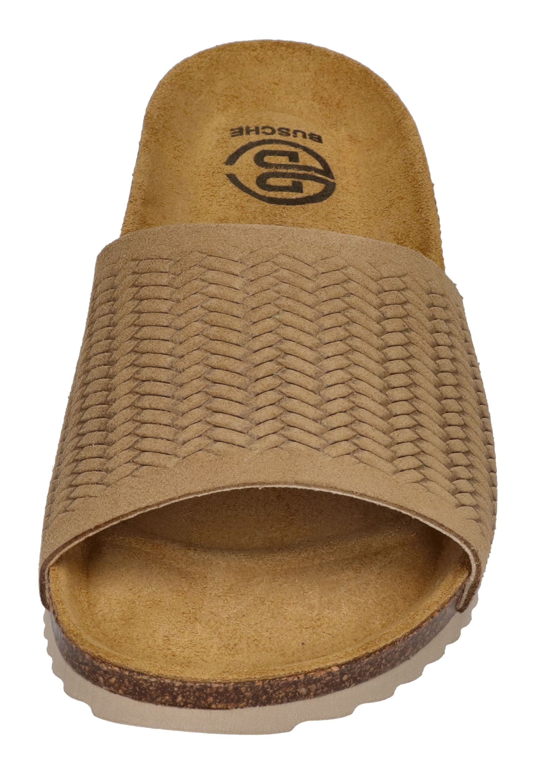 Busche CAPRI Pantolette Nu Ambossed