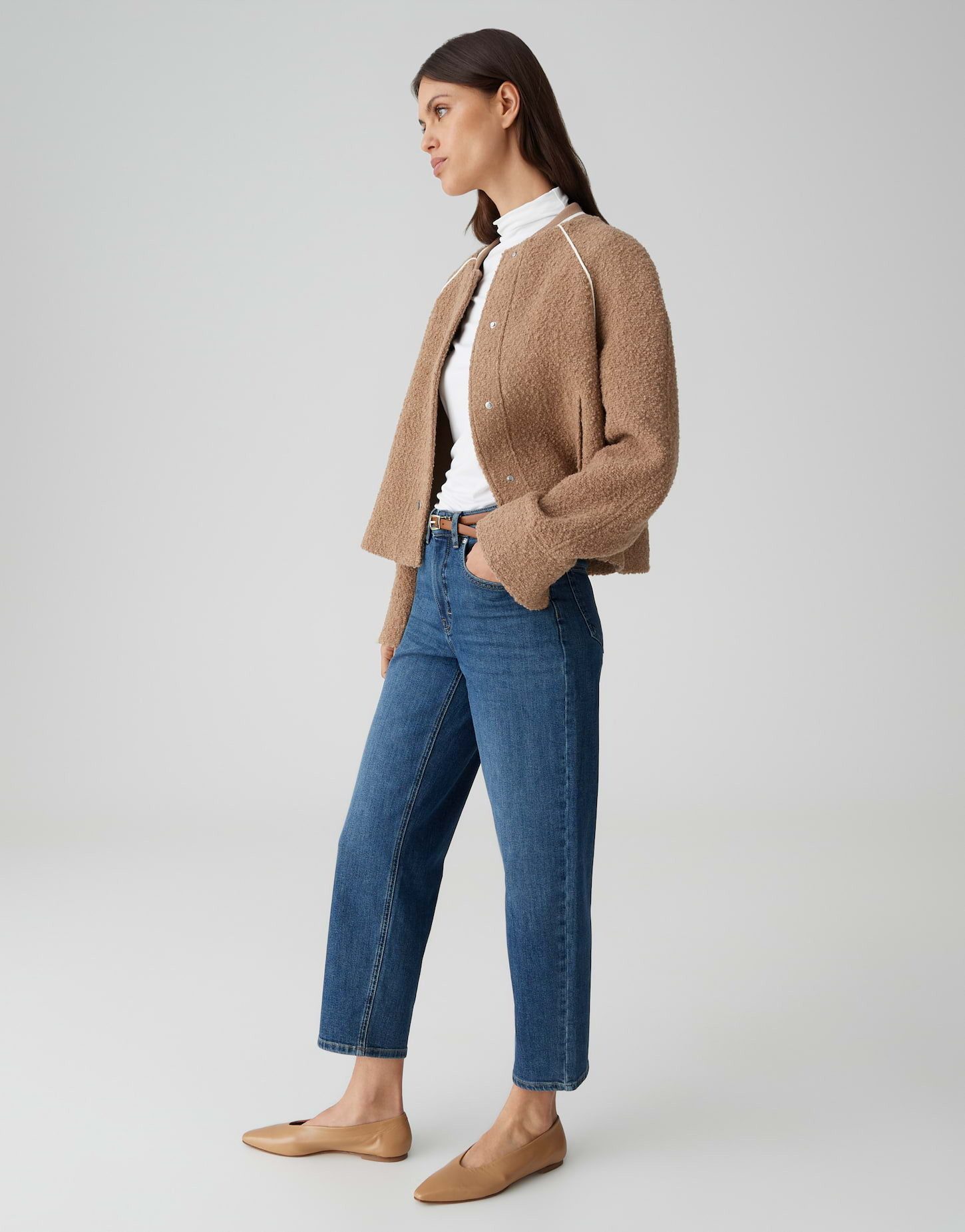 OPUS PANTS Relax-fit-Jeans Melly true Zeitloser Stil mit authentischer Waschung