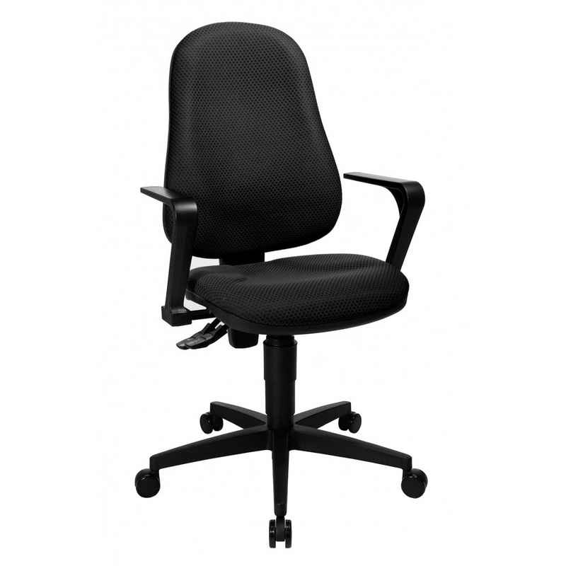 TOPSTAR Drehstuhl Hochwertiger Drehstuhl Bürostuhl ergonomische Form Made in Germany