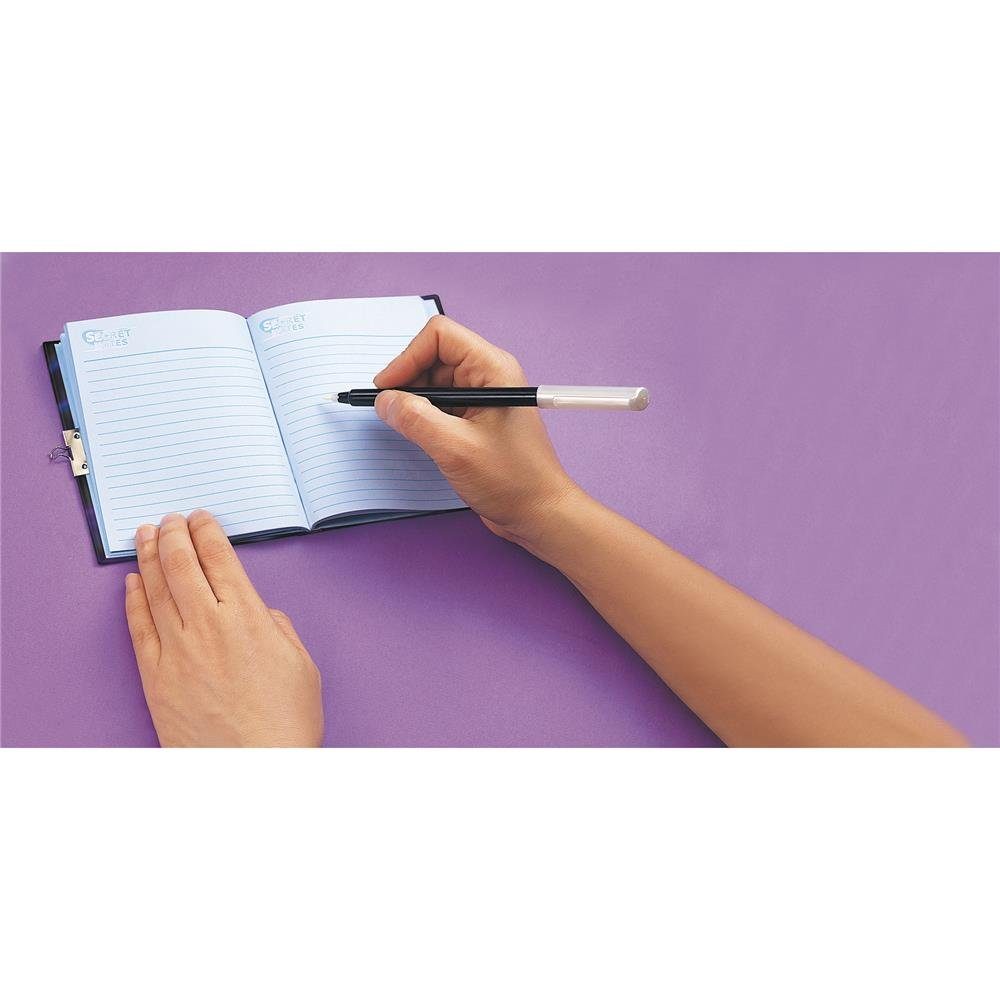 SIMBA Tagebuch Secret Notes Set, mit geheimer Schrift nur mit UV-Licht sichtbar