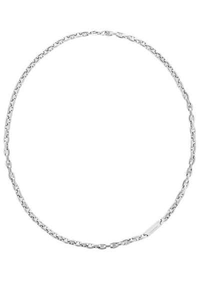 Calvin Klein Kette ohne Anhänger Schmuck Edelstahl Halsschmuck Halskette Schiffsankerkette ESSENTIALS, mit Zirkonia (synth)