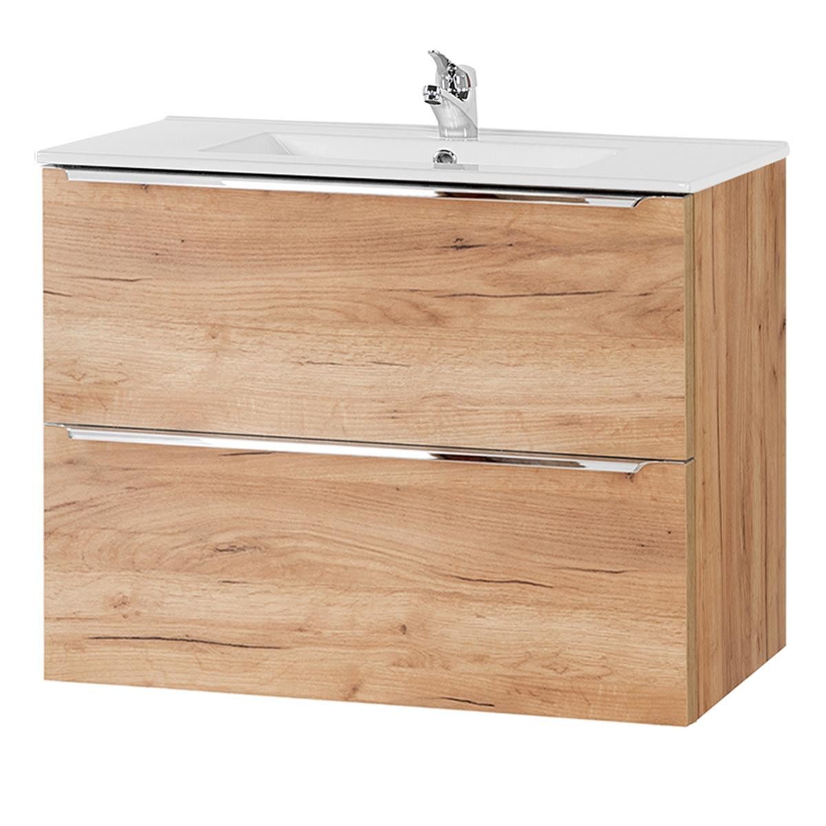 Lomadox Waschtisch TOSKANA-56, -Unterschrank 80cm mit günstig online kaufen