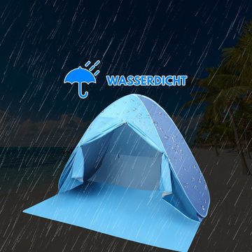 Bettizia Strandmuschel Strandmuschel Tent UV 50+ Strandzelt faltbar Strand Campingzelt