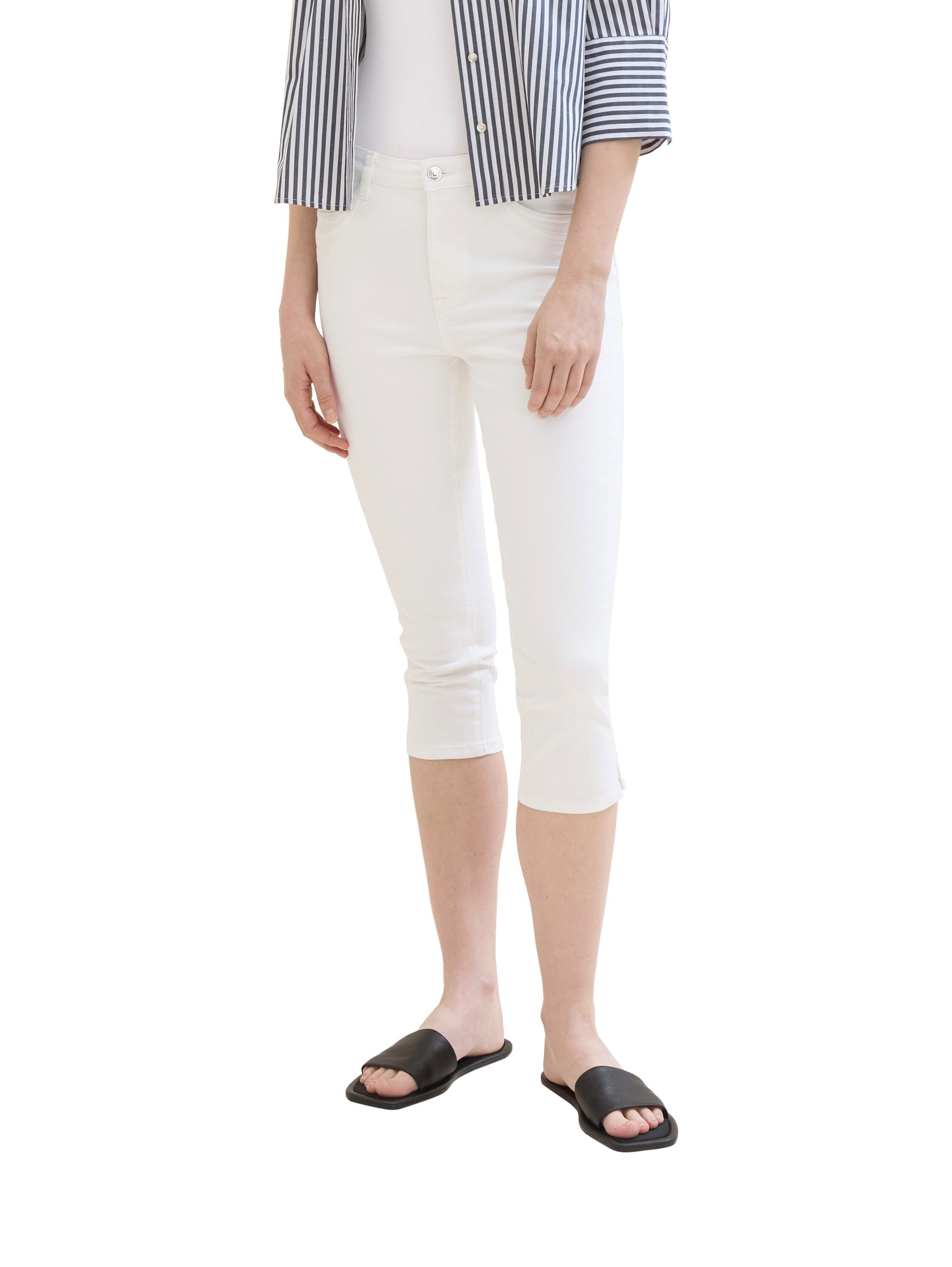 TOM TAILOR Caprijeans KATE mit Bio-Baumwolle