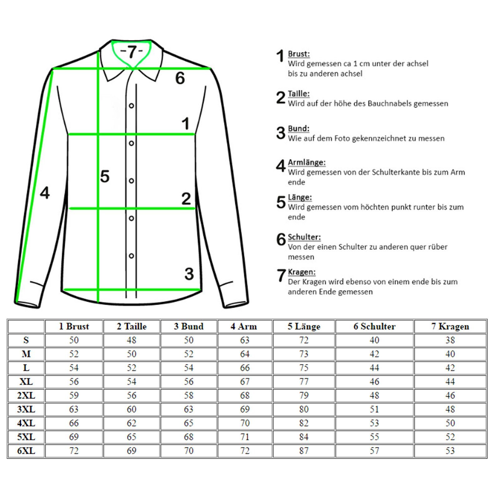 Baxboy Langarmhemd Kentkragen Businesshemd Slim Fit günstig online kaufen