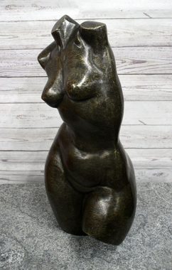 Bronzeskulpturen Skulptur Bronzefigur Große Frauen Büste aus Bronze