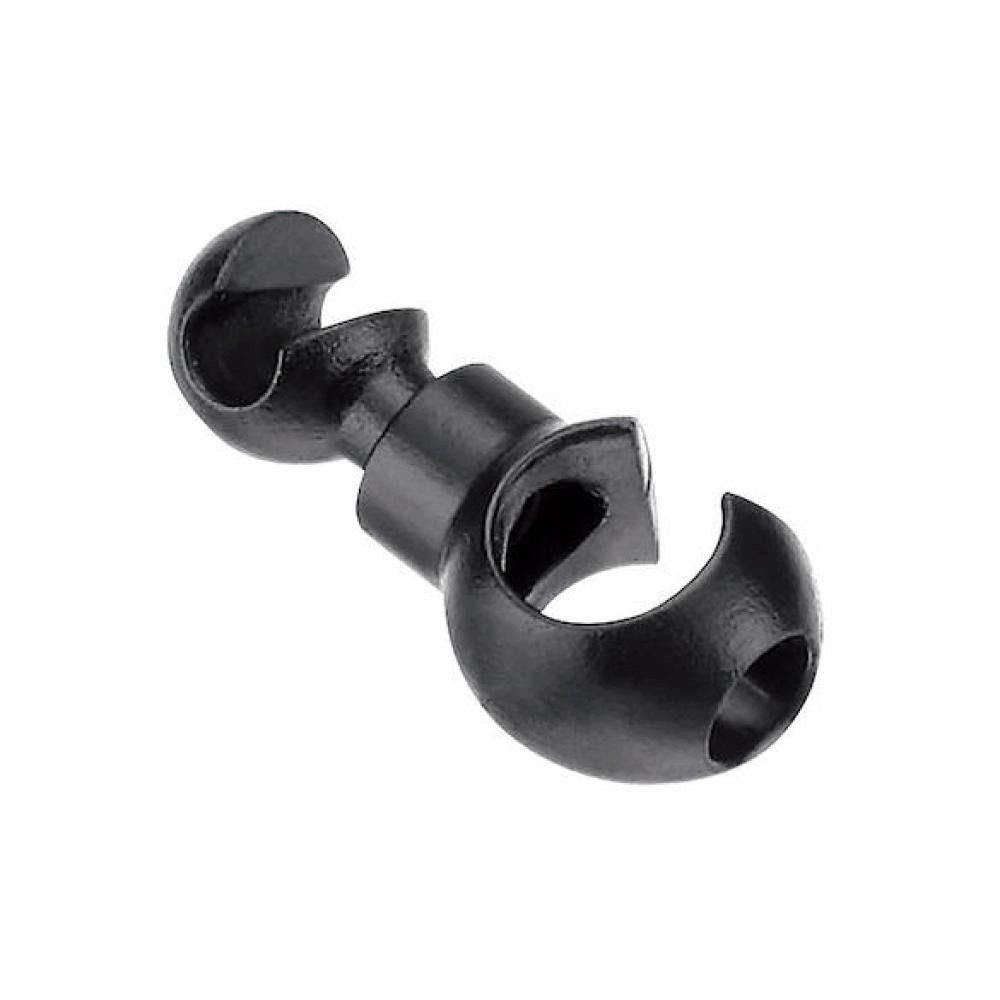 Jagwire Scheibenbremse Jagwire Kabelverbinder Rotating Hook 5,0-5,5 mm Schwarz - aufgeräumtes