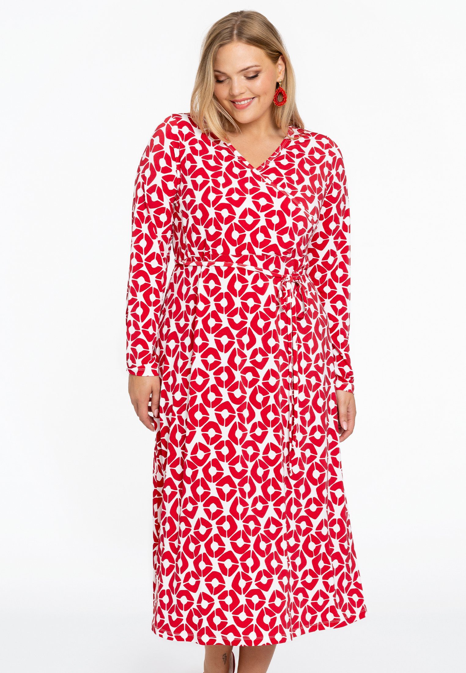 A-Linien-Kleid Damen Kleid Große Größen