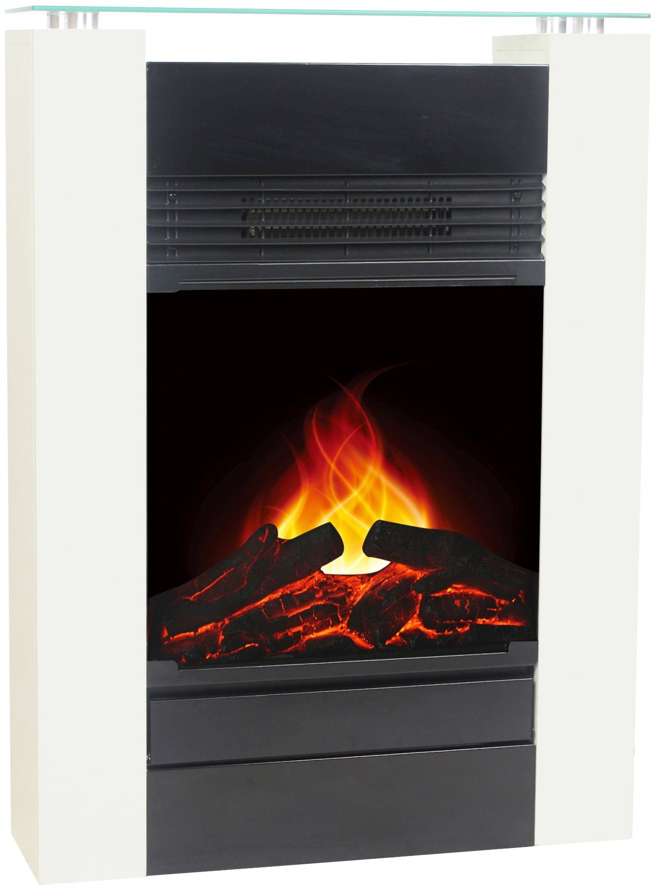El Fuego Elektrokamin »Tessin«, weiß, mit Fernbedienung online kaufen