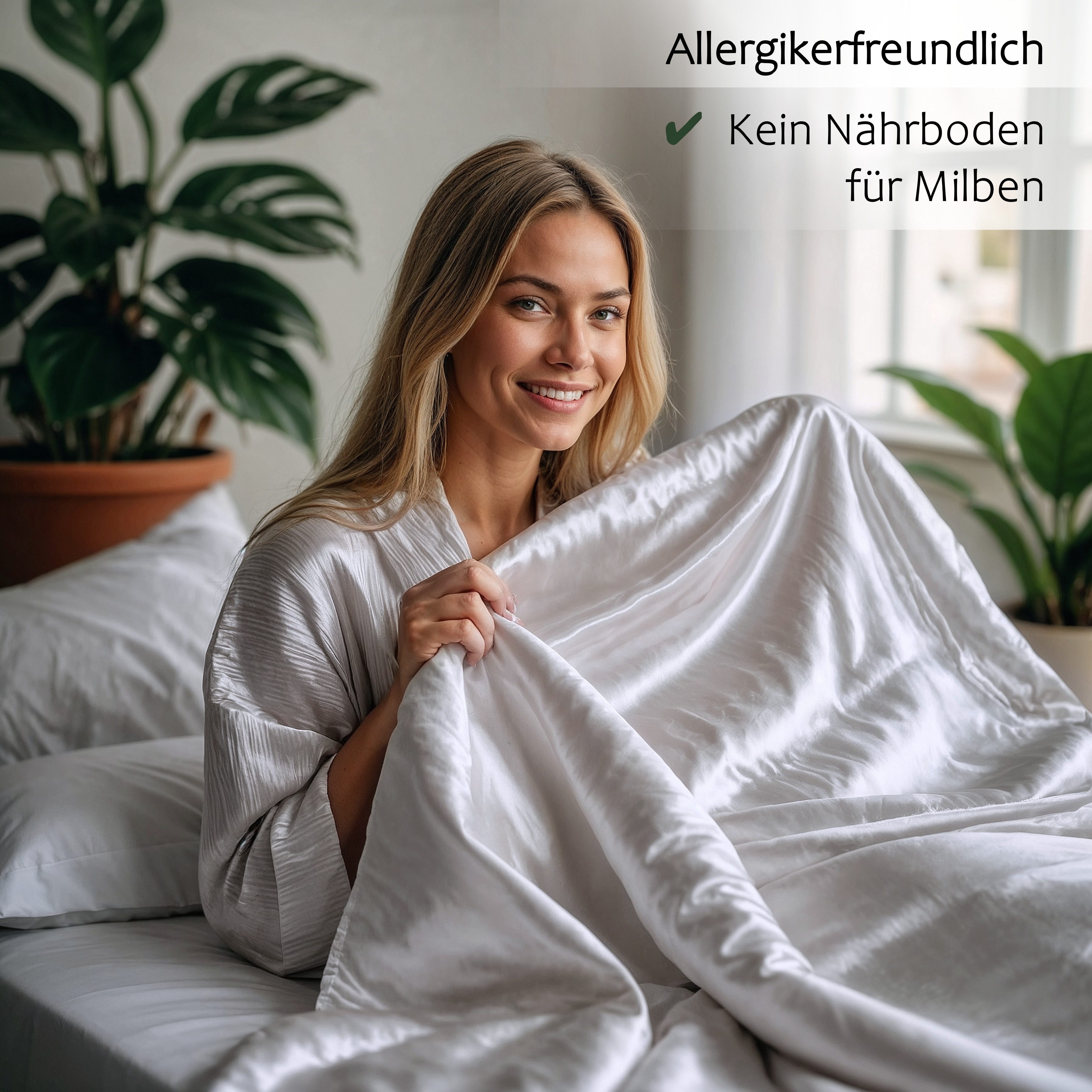 Cozyor Wendebettwäsche Satin glänzend matt 135x200, günstig online kaufen