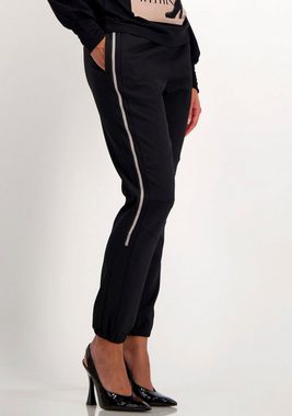 Monari Jogger Pants mit Galonstreifen