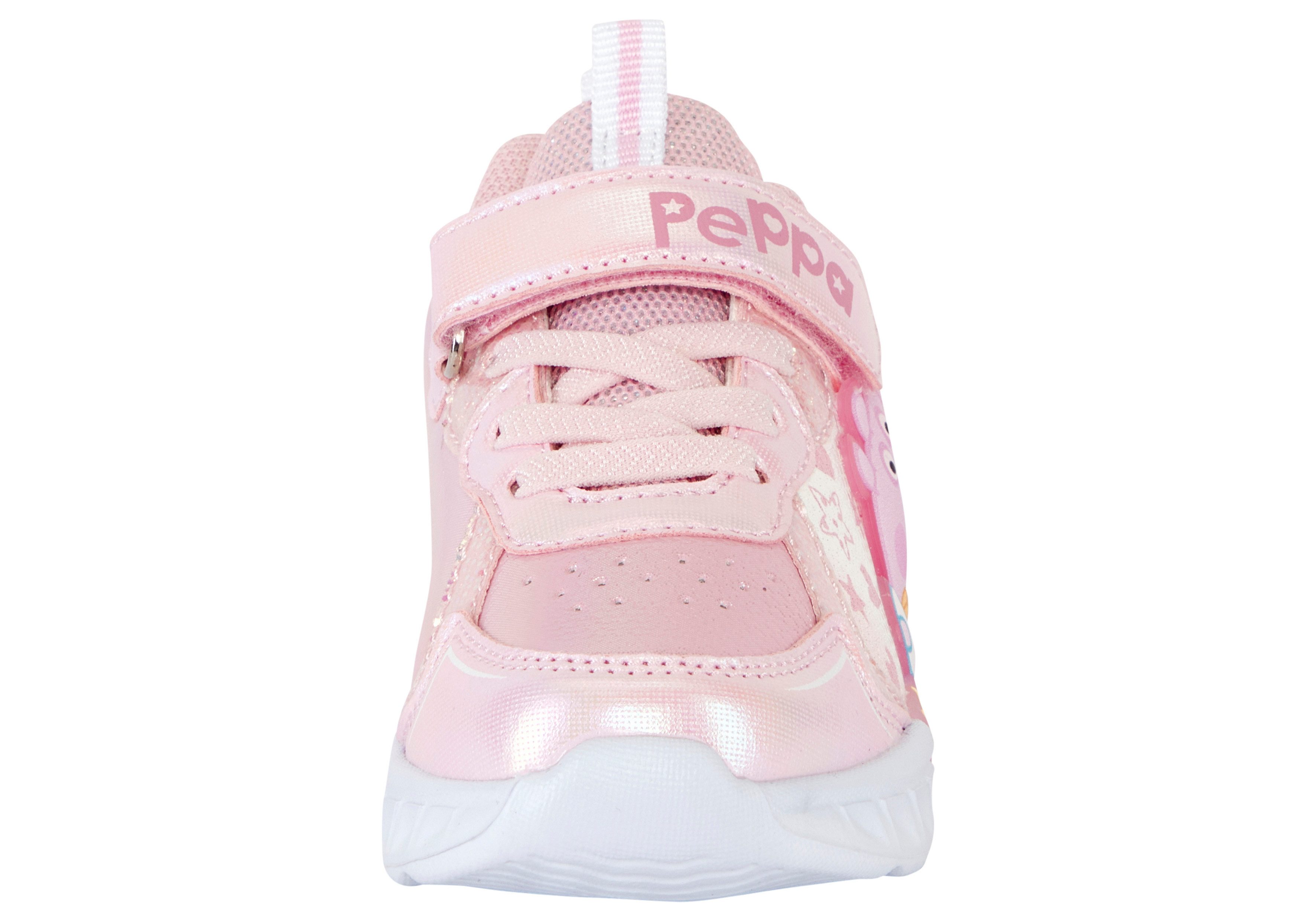 Disney Peppa Pig Sneaker (für Kinder) Peppa Wutz, mit cooler Blinkfunktion – Bild 5 von 5