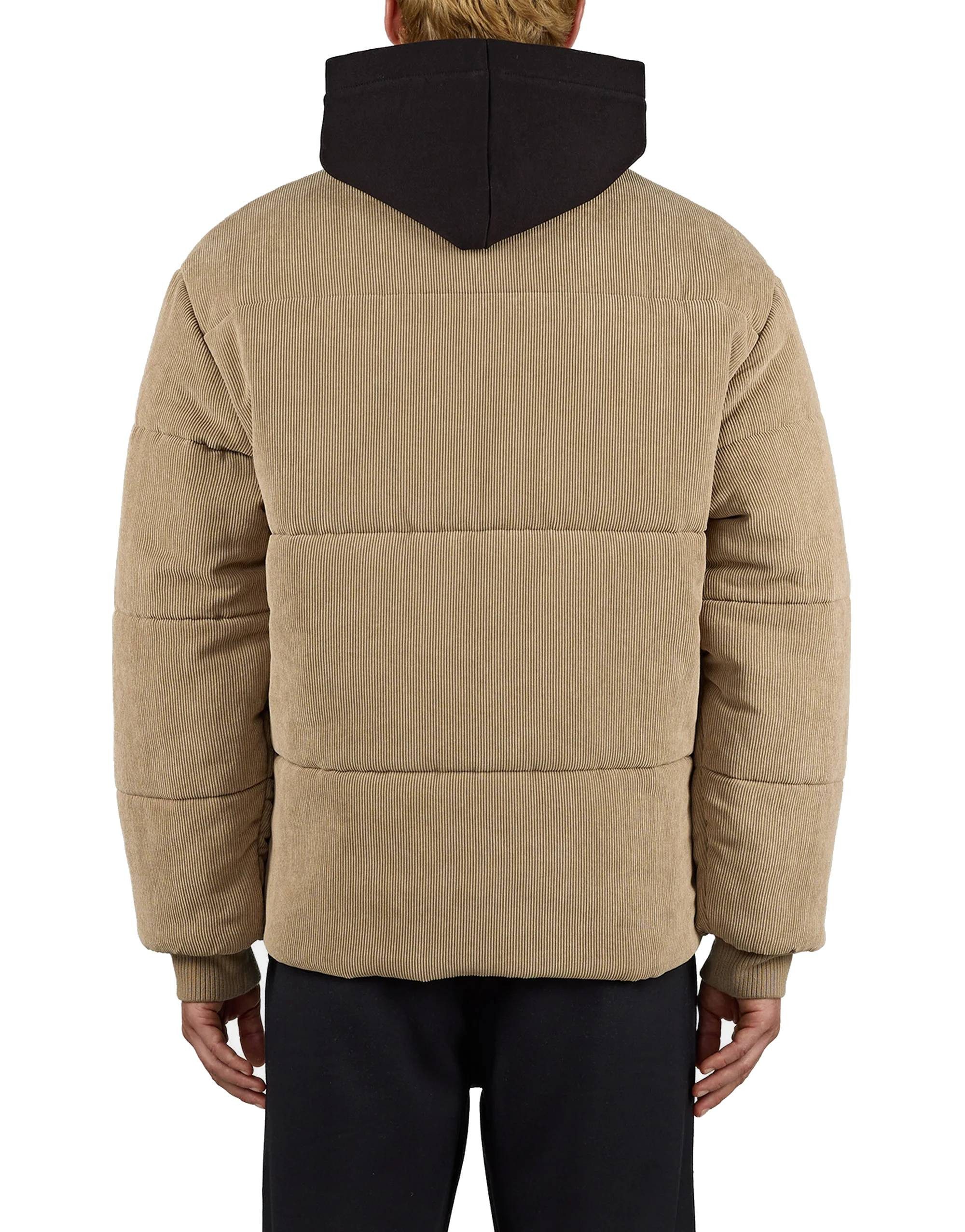 PEGADOR Steppjacke Jacke Pegador Solin Cord Puffer mit Stehkragen