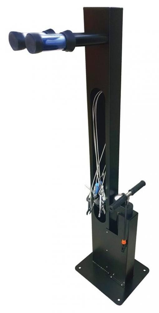 Unior Fahrradwerkzeugset Unior Fahrradstation zur Selbstreparatur mit Pumpe, 1693ES