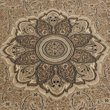 Teppich Orientalisch Design, Teppium, Rechteckig, Höhe: 9 mm, Orient Teppich Wohnzimmer Orientalisch Design Kurzflor Pflegeleicht