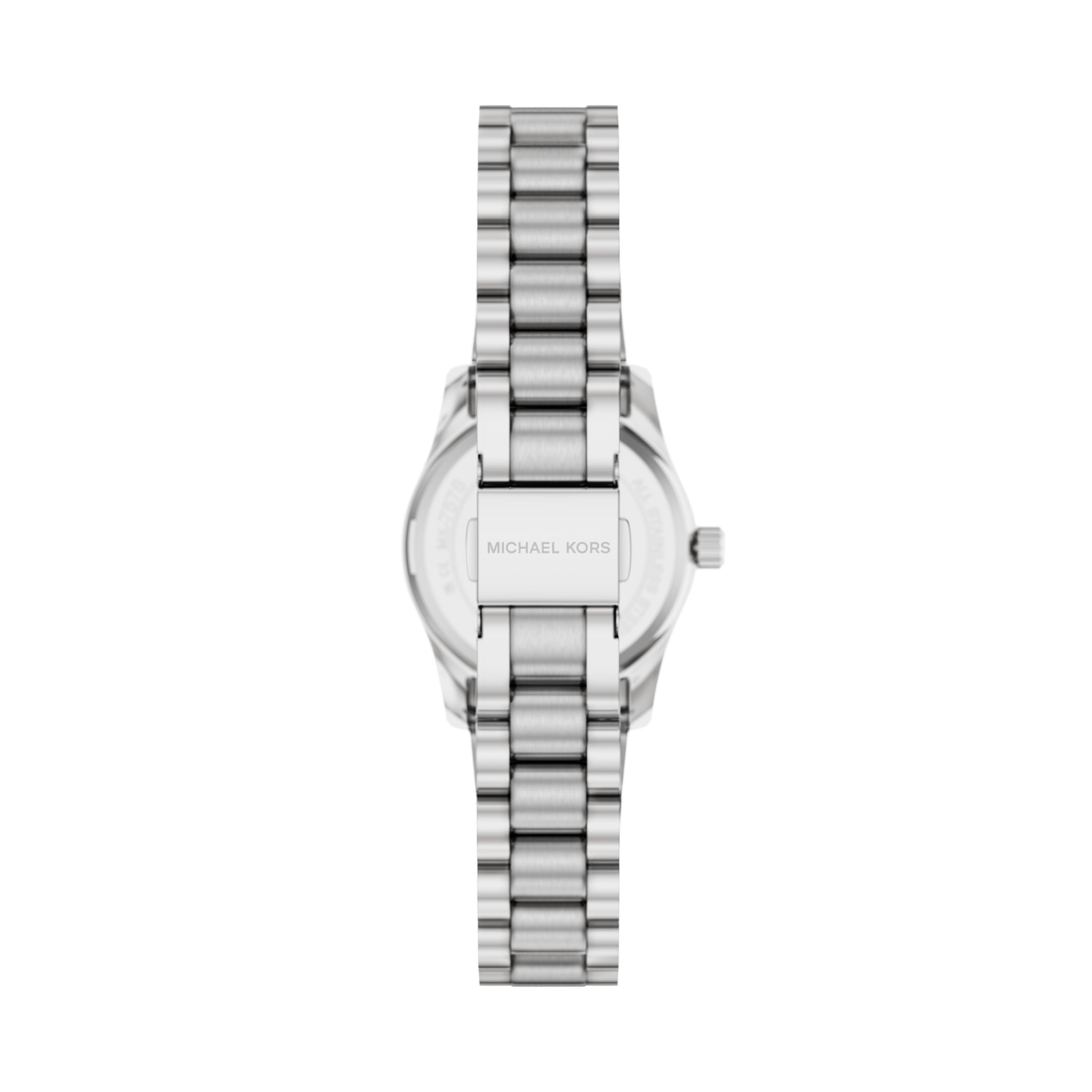 MICHAEL KORS Quarzuhr LEXINGTON MK7580, Armbanduhr, Damenuhr, Edelstahlarmband, analog, Glassteine