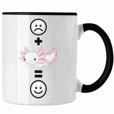 Trendation Tasse Axolotl Tasse Geschenk für Axolotl Schwanzlurch-Fans Lustige Geschenki